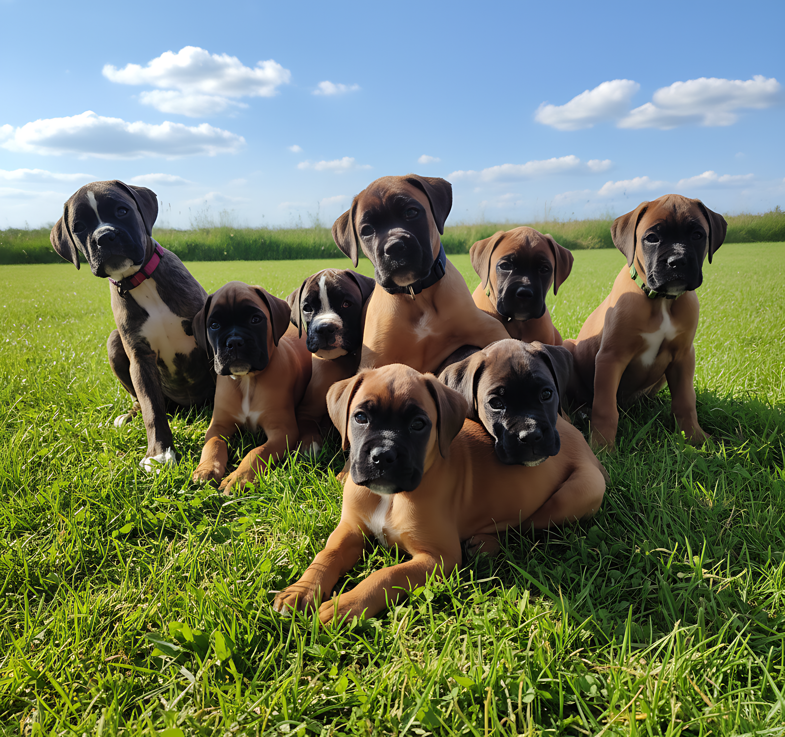 Welpengruppe Training